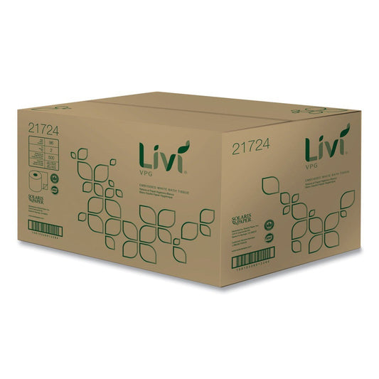 Livi VPG 21724 2-Ply Bath Tissue - White (1-Carton) New
