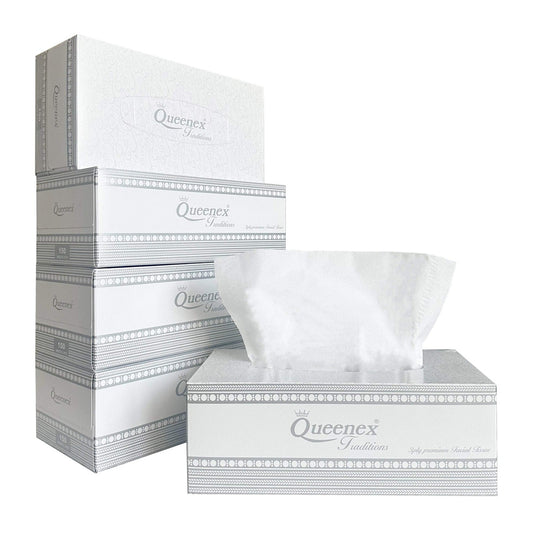 Soft Facial Tissues, 4500 Total, 3-Ply, 30-Pack Bulk